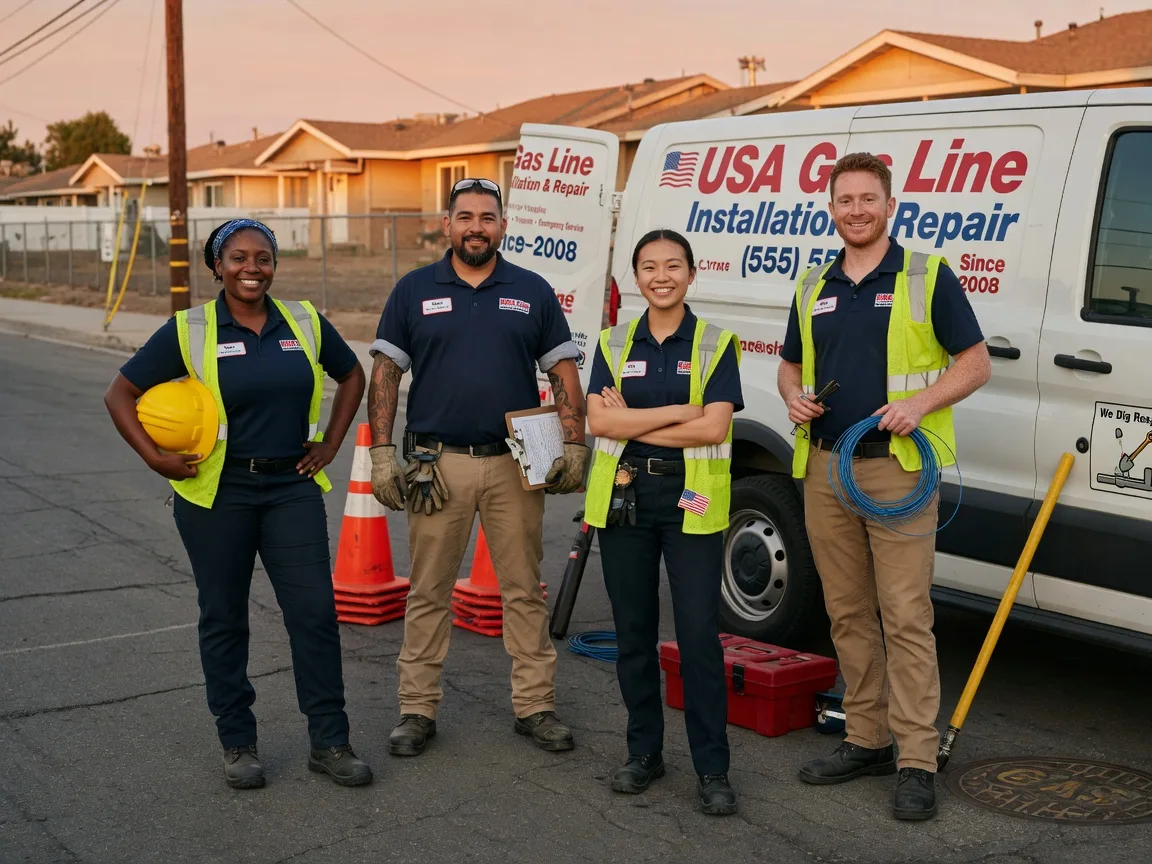 Gas Line Installation company in Albion, MI